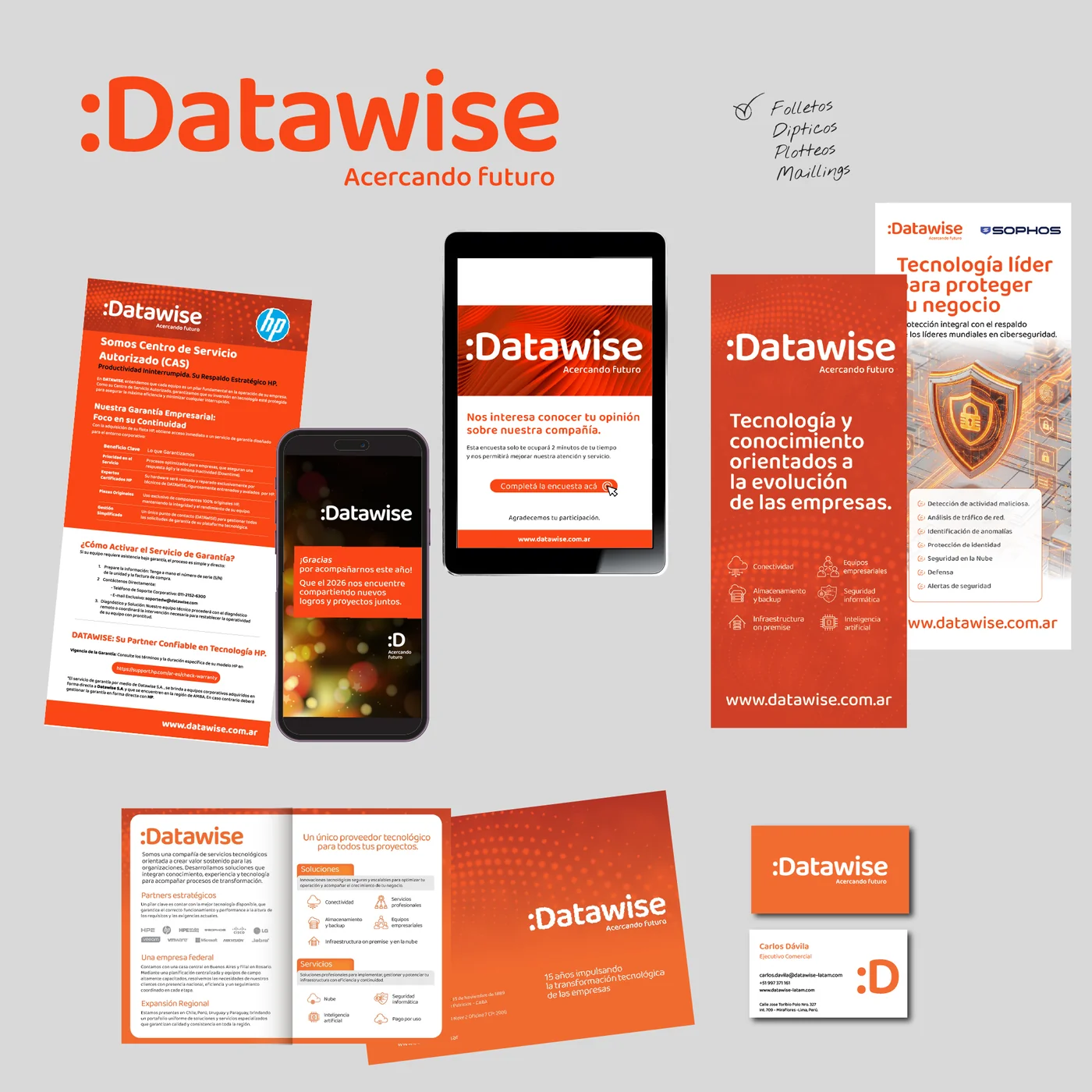 Diseño para DATAWISE - Tech